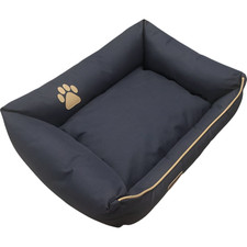 Dog Bed Dog Basket Dog Cushion Dog Sofa Bed Polyester Basket Size S Blue