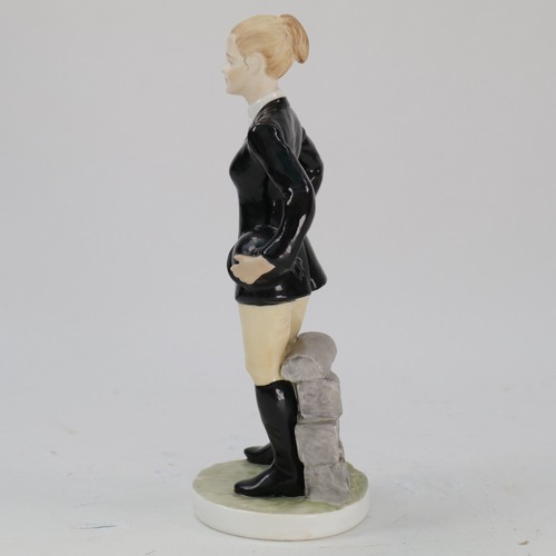 Coalport Anne Figurine Lady Horse Rider Anne Rare h21cm Circa 1980 - 第 6/8 張圖片