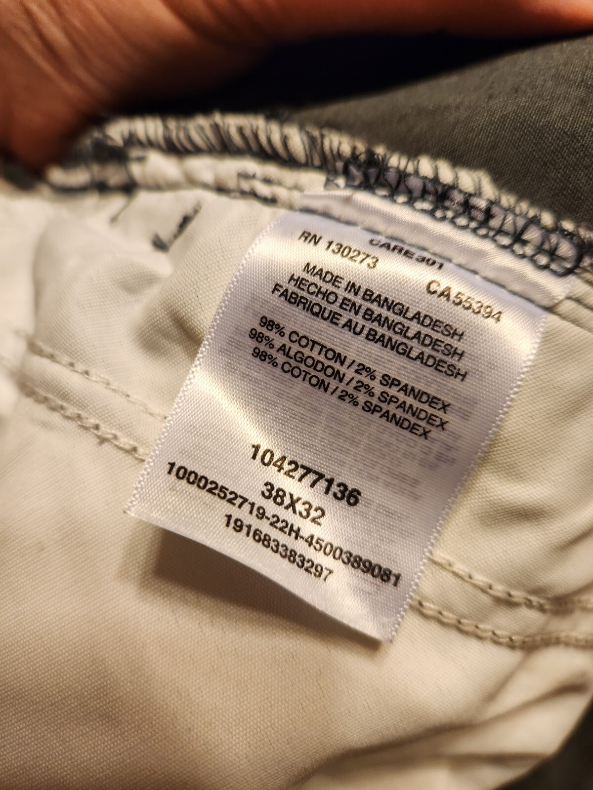 Lee Cargo Work Pants Men's 