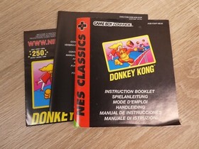 NES KLASSISCH ESEL KONG ORIGINAL NINTENDO SPIEL BOY VERPACKT