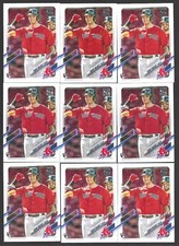 BOBBY DALBEC LOT OF (21) 2021 TOPPS UPDATE SERIES BASE ROOKIE DEBUT RC #US212