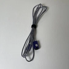 Nintendo Gamecube Controller Extension Cable Extender Cord Silver Tested Working