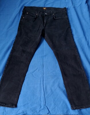 Original LEE Jeans Stretch Schwarz 2x getragen Sehr guter zustand. Herren Damen.