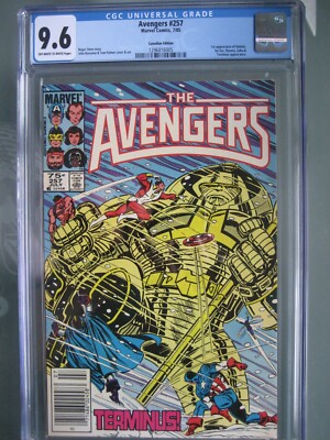 Avengers #257 CGC 9.6 Canadian Edition Marvel Comics 1985 1st app ...