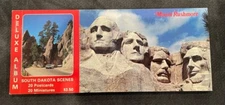 VINTAGE MOUNT RUSHMORE SOUTH DAKOTA SCENES 20 POST CARD ALBUM NEW 1988