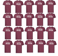 Dog Evolution T shirt Maroon Terrier Pug German Shepherd Poodle Boxer Bulldog