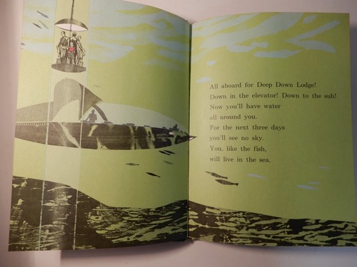 You Will Live Under The Sea by F. and M. Phleger HBDJ Dr Seuss Beginner Books - Picture 12 of 12