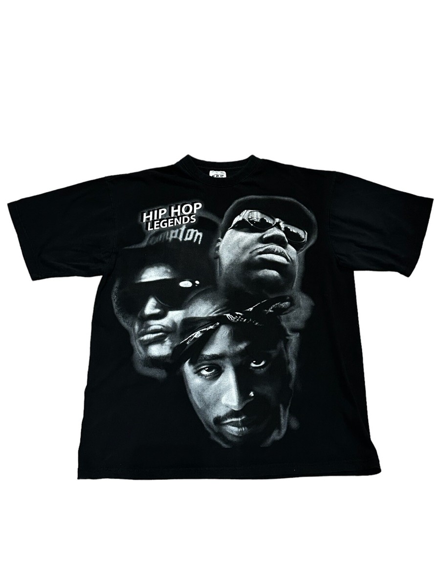 Vintage Rap tee Tupac Biggie Easy E mens vintage t shirt Size X 