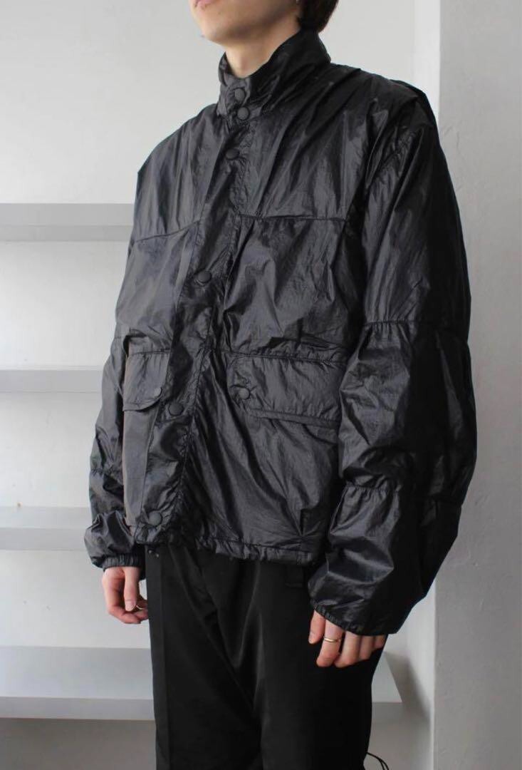 OUR LEGACY 23ss EXHALE PUFFA #0127 BLACK TECH 46 Size M OUR LEGACY 23ss EXHALE PUFFA #0127 BLACK TECH 46 Size M