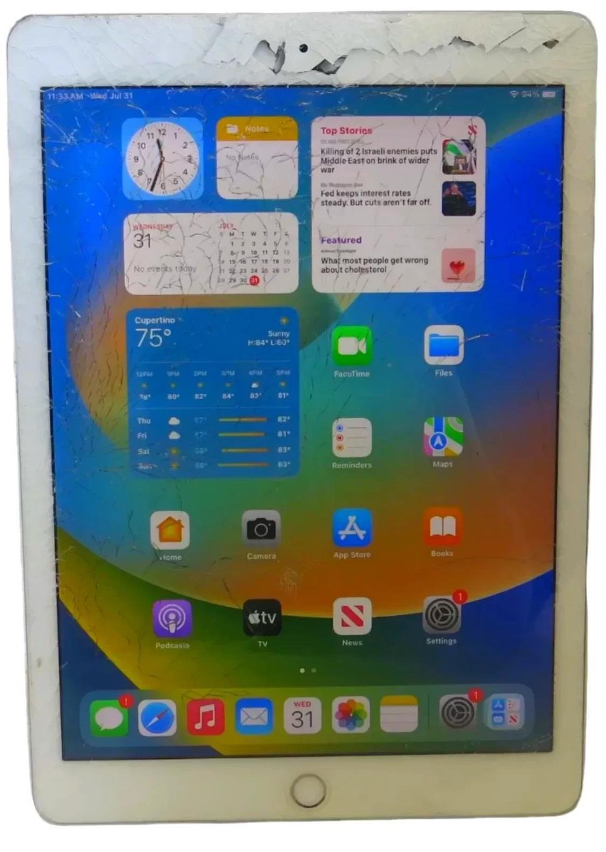 APPLE iPad Pro 9.7 128GB シルバーA1673 Amazon.com : Apple iPad Pro Tablet (128GB, LTE, 9.7in