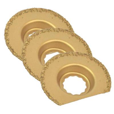 63mm Semi-Circular Carbide RASP, 8mm Offset Mount Fits Fein Supercut ...