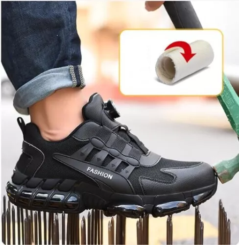 Leicht Sicherheitsschuhe Herren Arbeitsschuhe Stahlkappe Schutzschuhe Gr.36-46 - Bild 8 von 10