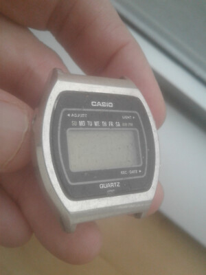 Casio 54QS-15 RARE DIGITAL Watch JAPAN B MONTRE UHR RELOJ VINTAGE OROLOGIO