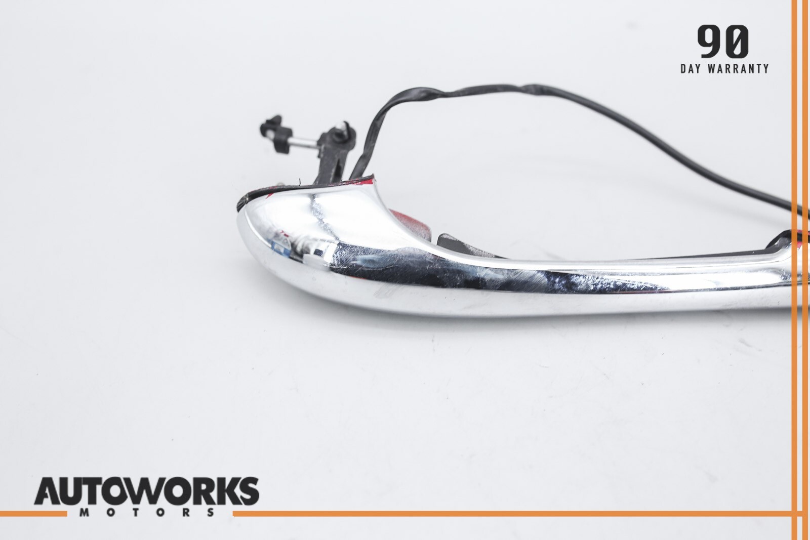 03-13 Maserati Quattroporte M139 Front Left Side Exterior Door Handle Chrome OEM
