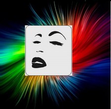 WOMAN'S FACE SKETCH IMAGE AIRBRUSH, PAINT, Art, TEMPLATE STENCIL