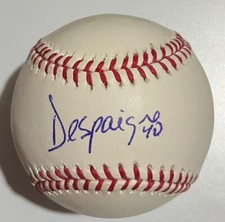 Odrisamer Despaigne Signed Autograph Autographed ROMLB Baseball Ball Marlins