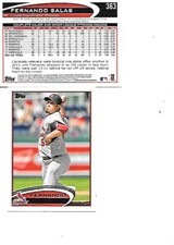 Fernando Salas 2012 Topps Baseball Card #363 BOGO FREE St. Louis Cardinals