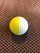 PING GOLF BALL/S-YELLOW/WHITE PING EYE 4..NO KARSTEN...NO LOGO...8.7/10
