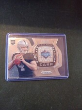 2014 Panini Prizm Class Rings Prizms Derek Carr #CR4 Rookie RC