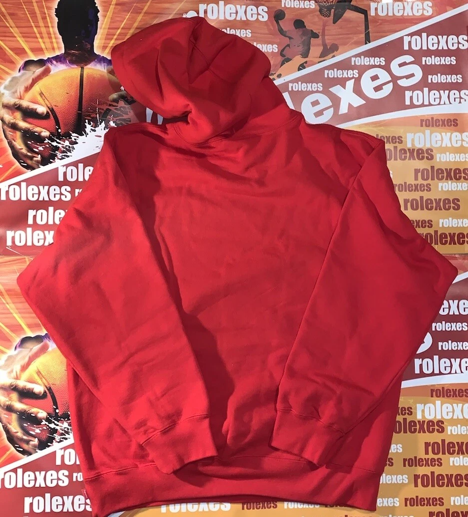 Felpa con cappuccio Supreme Bling Box logo rosso