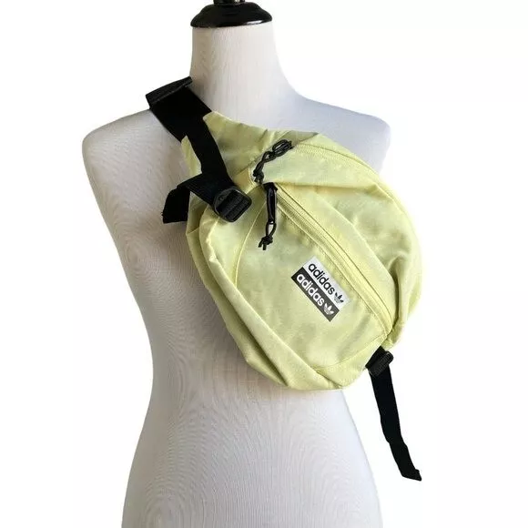 Adidas fanny pack yellow sale