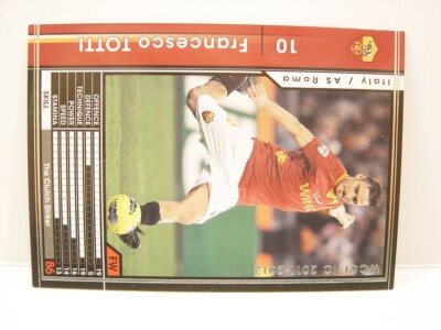 Panini WCCF 2011-12 Francesco Totti 1976 Italy No.10 AS Roma Serie