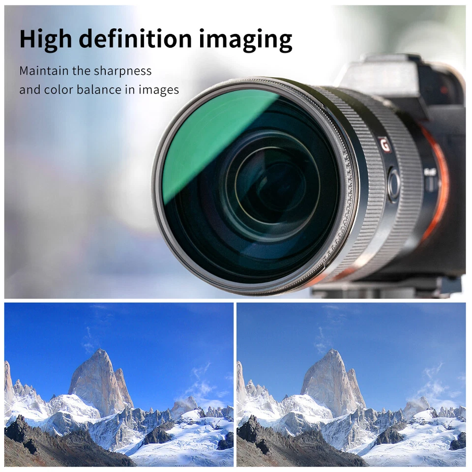 K&F Concept 37-95mm CPL Filter Circular Polarizing Filter D-Series Waterproof - Image 4 of 4