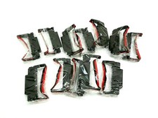 12 Pack- EPSON ERC-30 / ERC-34 / ERC-38 Ribbons Black Red Ink Ribbon ERC30/34/38