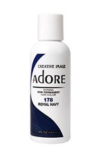 Adore Shining Semi Permanent Hair Color, 178 Royal Navy 4 Oz