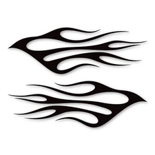 Classic Flames Dorado Design Magnet