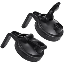 2PACK Mason Jar Pour Spout Lid Wide Mouth Mason Jars Mason Jar Pitcher Flip Cap