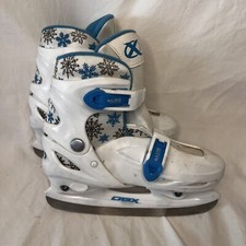 DBX Blitz Adjustable Ice Skates Girls Sizes 1-4