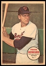 1967 Topps Pin-Ups Baseball #7 Frank Howard NM/MT *d3
