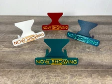 Now Showing Display Stand for Movie Cases - Tabletop Holder for DVD Blu-ray Film