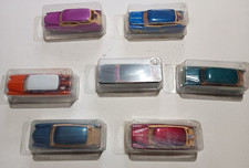 7 Hot Wheels 1/64 1950s Buick Woodies - Variety of Colours -New In Plastic Cases