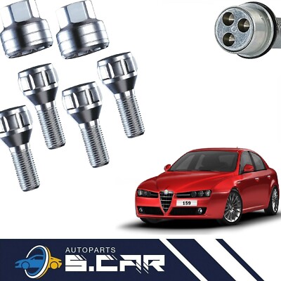 Bulloni Antifurto Farad Per Ruote Dacia Sandero - Kit Con 4 Bulloni E 2 Chiavini - Foto 5