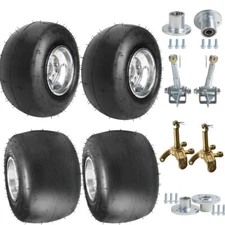 5" inch Racing Go Kart Wheel Hub Front Rear Tires Rims 10X4.50-5 11x7.10-5 Mower