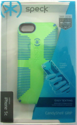 New iPhone 5C Green Blue Speck CandyShell Grip Shell Case | eBay