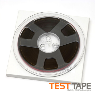 Speed and Flutter Test Tape, ¼  15 ips (38,1 cm/s) 3150 Hz, 3 Min.