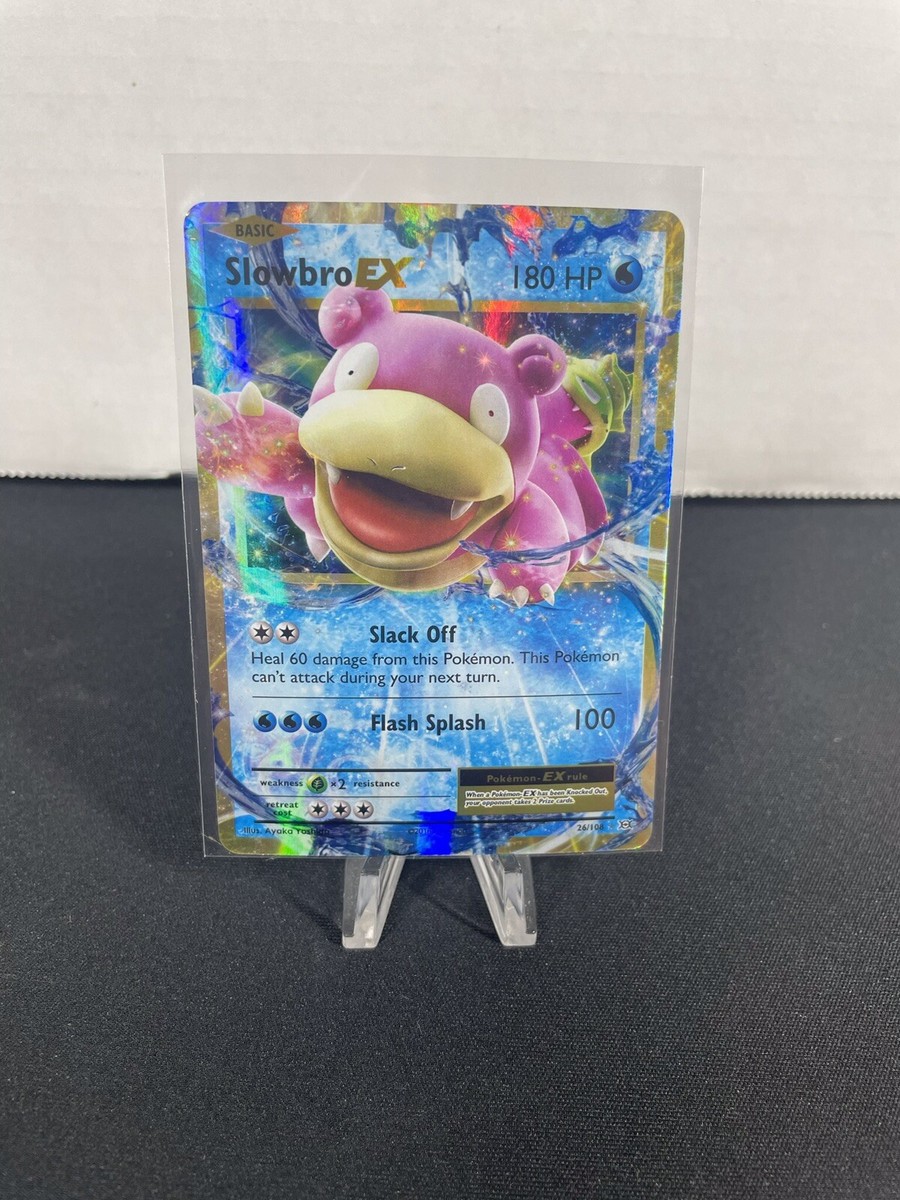 Slowbro EX 26/108 XY Evolutions Pokemon TCG NM - Mint Ultra Rare
