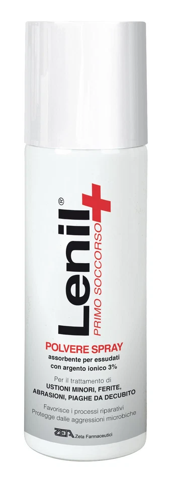 LENIL PRIMO SOCCORSO SPRAY PER USTIONI MINORI FERITE PIAGHE DA DECUBITO ANZIANI