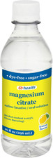 Magnesium Citrate Oral Solution, Saline Laxative, Lemon Flavor, Made in USA, 1 B