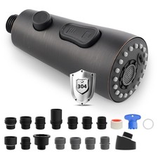 iFealClear Unversal Metal Kitchen Faucet Head Oil Rubbed Bronze Finished