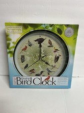 Orologio Singing Bird 13" Mark Feldstein Edizione Limitata 20° Anniversario Parete NUOVO