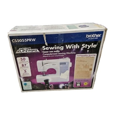 Brother Project Runway Computerized Sewing Machine CS5055PRW