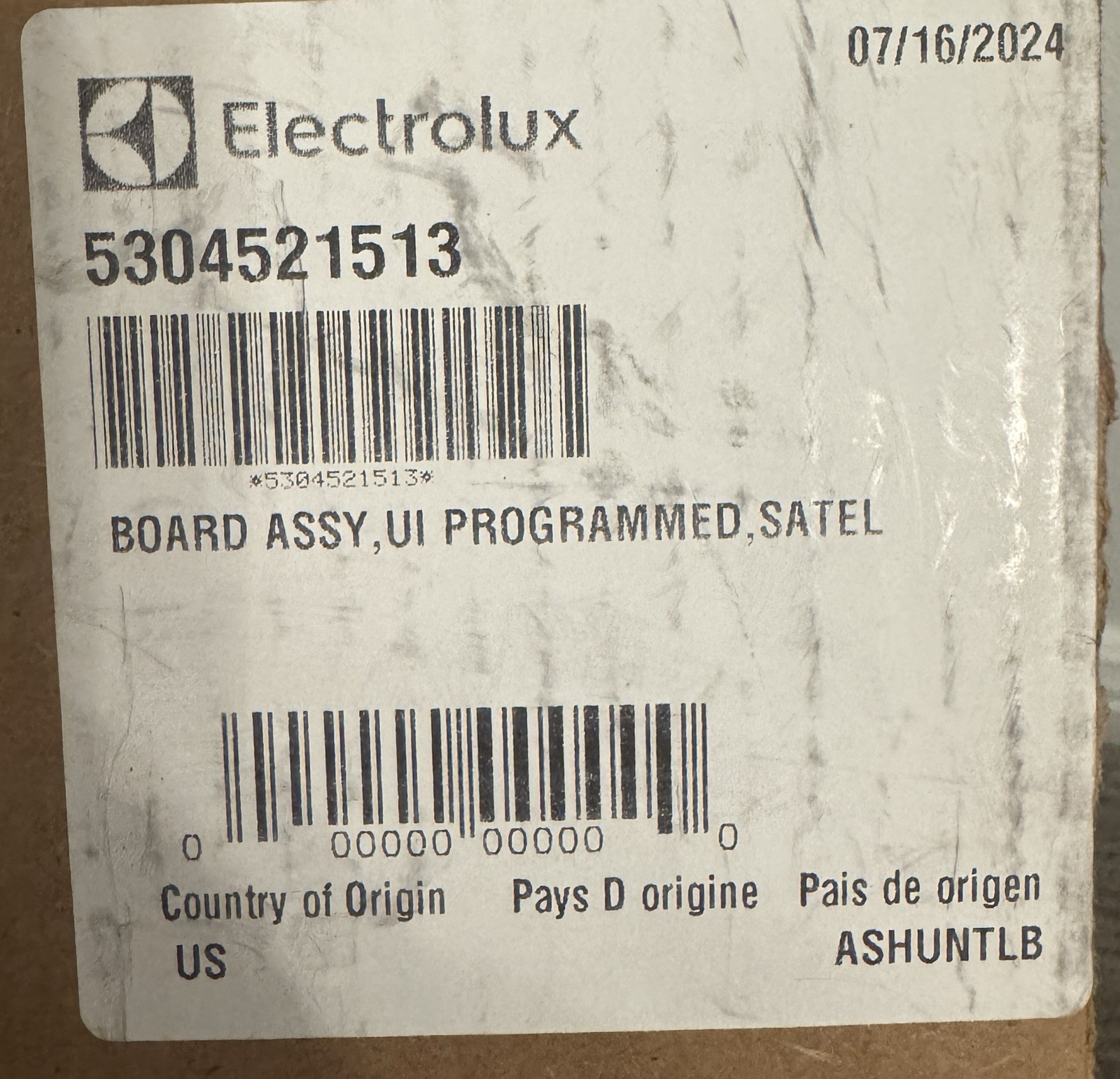 New OEM Dryer Control Board Assembly 5304521513 – Direct Replacement