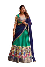 Indian Georgette Lehenga Choli Fancy Dupatta Set Party Wedding Women Girls