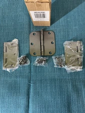 Schlage Door Hinge  Black Stainless 3.5 " Hinge 5/8" RAD (3-Pack) rounded corner