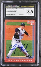Clayton Kershaw Rookie Cards and Autograph Memorabilia Guide 34