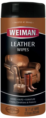 Weiman Leather Wipes-30 Wipes/Pkg WW91